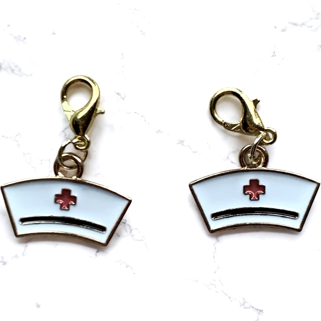 Medical Themed Charm For Keychains, Bracelets, Backpacks, Zipper Pulls, & Etc.